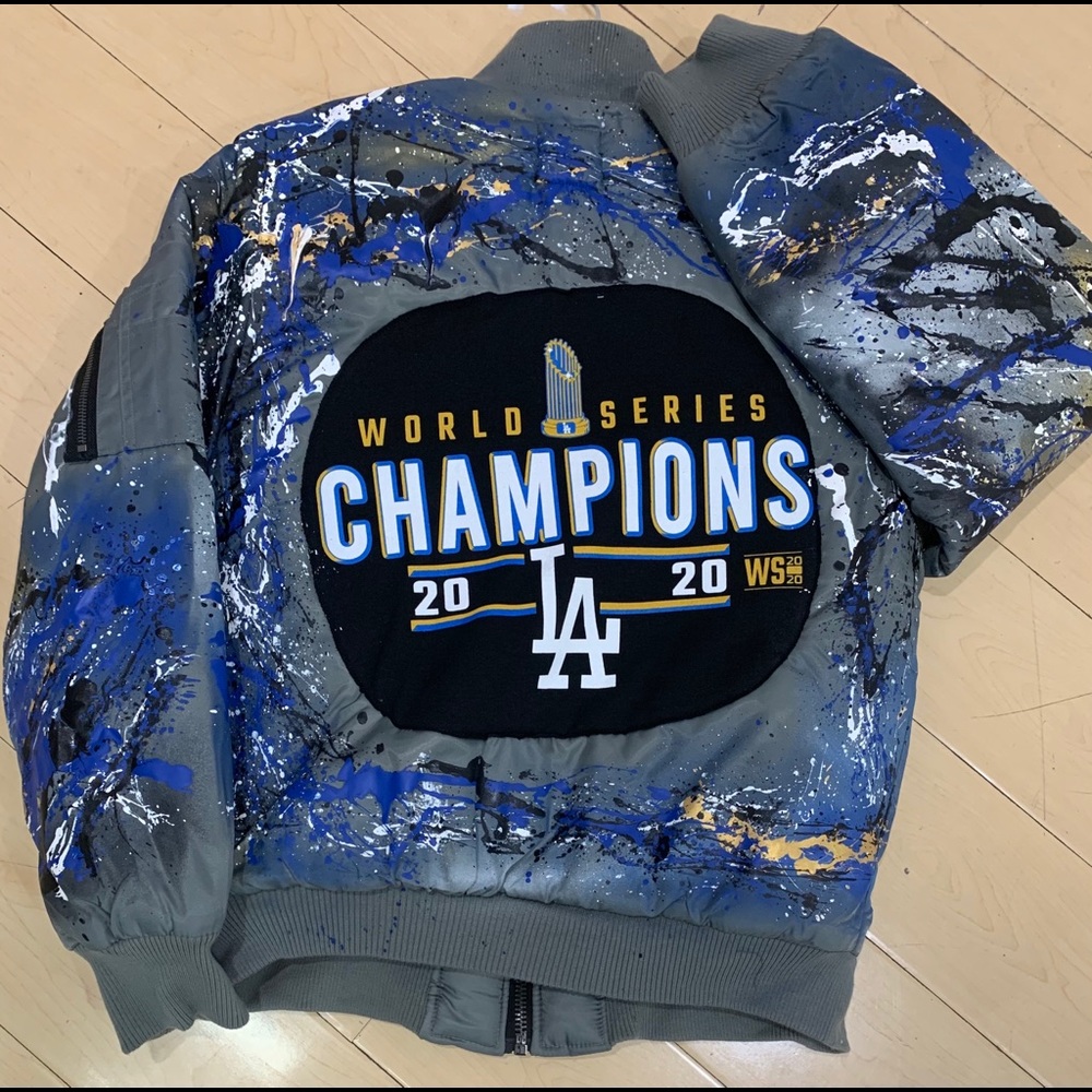 Dodgers Championship Custom Bomber